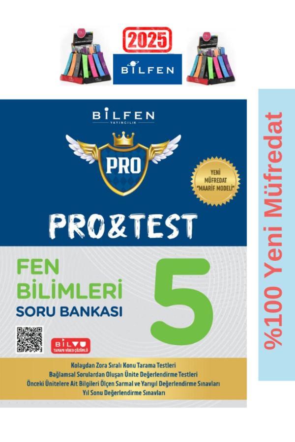 Güncel Protest 5.Sınıf %100 Yeni Müfredat Fen Soru Bankası Seti+Kalemlik - Bilfen Yayınları - Image 1