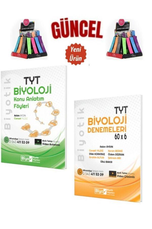 Tyt Biyoloji Video Konu Anlatımı+Tyt 60x6 Deneme Seti +Cambridge Kalemlik - Biyotik Yayınları - Image 1
