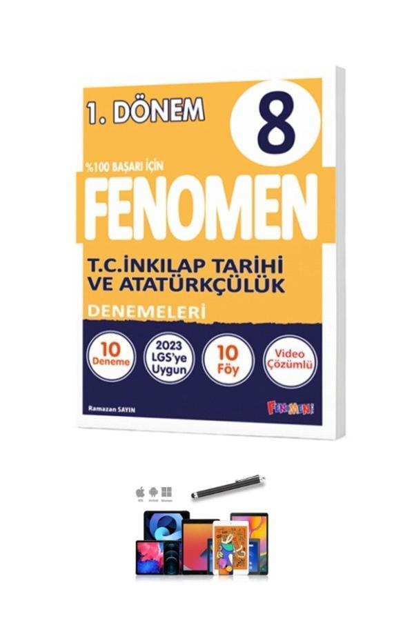 2025 Kurmay 8.sınıf 1.dönem Lgs Hazırlık Ink.tarihi(10 DENEME 10FÖY))denemekalem Kalemlik - Fenomen Yayıncılık - Image 1