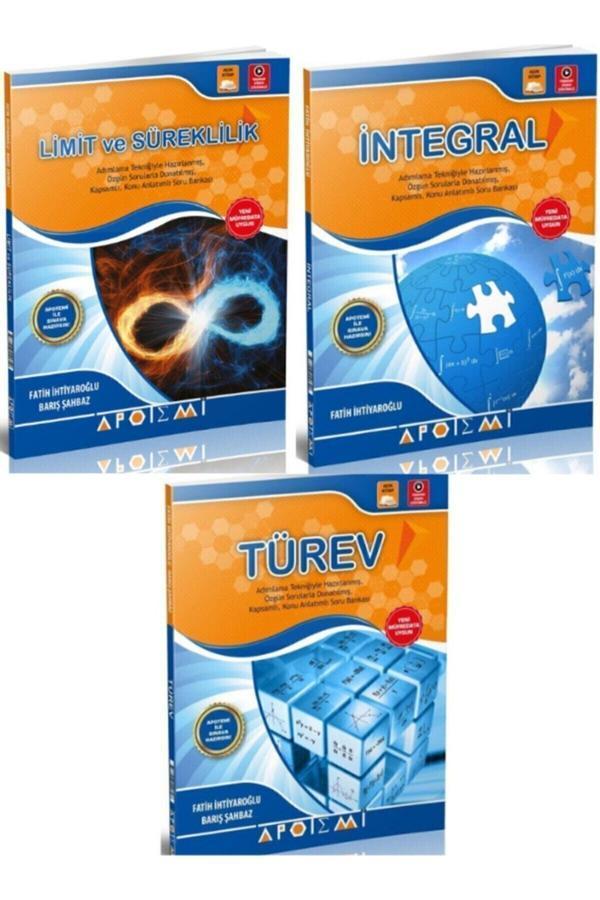 Süper 3'lü Sınav Kazandıran Sayısal Set Türev Integral Limit Süreklilik 2024+Kalem - Apotemi Yayınları - Image 1