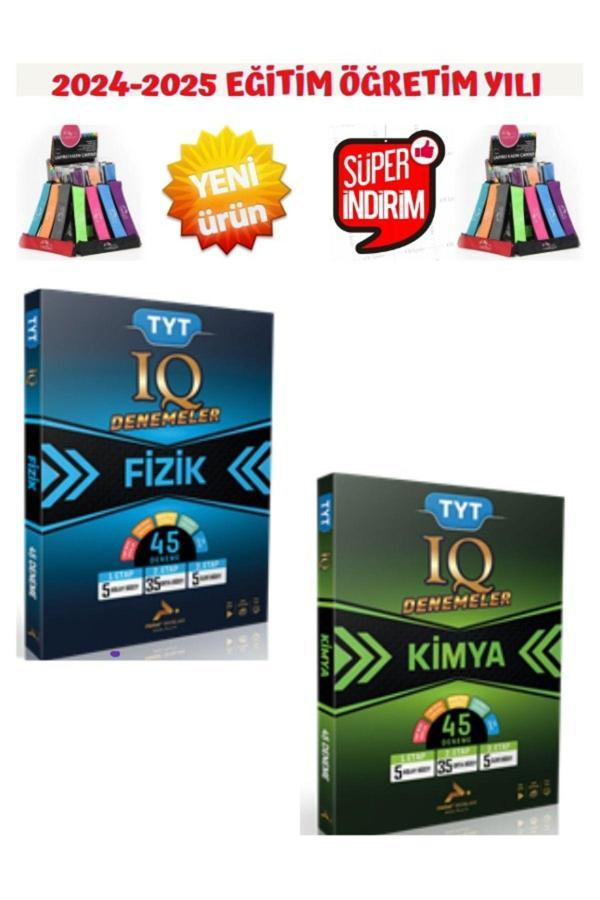 Paraf 2025 Tyt IQ Fizik45+Kimya45 Video Çözümlü Deneme Seti+Kalemlik - Paraf Yayınları - Image 1