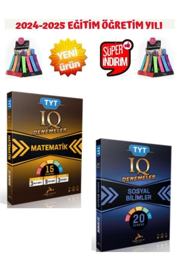 Paraf 2025 Tyt IQ Matematik15+Sosyal20 Deneme Seti+Kalemlik - Paraf Yayınları - Image 1