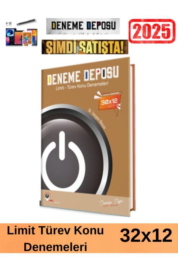 Deneme Deposu Güncel Limit Türev Konu Denemeleri(30x12)+Android Kalem - Deneme Deposu - Image 1