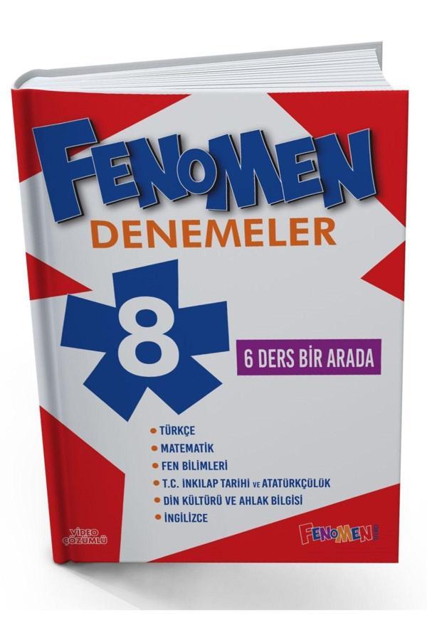 Fenomen Okul 2025 8. Sınıf Lgs Fenomen Denemeleri Seti 6 Ders - Fenomen Yayıncılık - Image 1