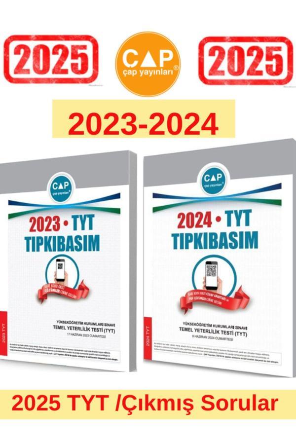 Çap Yayınları 2025 Tyt Sınavı 2023-2024 Tıpkı Basım Çıkmış Sorular+Android Kalem - Çap Yayınları - Image 1