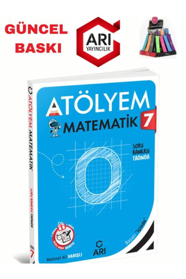 Arı Yayınları Güncel 7.Sınıf Atölyem Matematik Soru Bankası+Yazılı Eki+Kalemlik - Arı Yayıncılık - Image 1