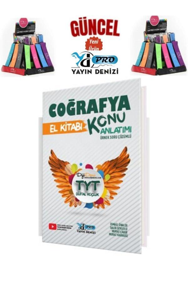 Güncel TYT Coğrafya Örnek Soru Çözümlü Konu Anlatım Pro El Kitabı+Kalemlik - Yayın Denizi Yayınları - Image 1