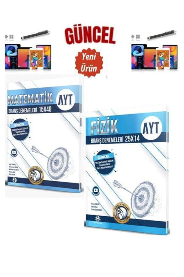 Güncel Ayt Matematik-Fizik Deneme Seti 2 Kitap(950Soru)+Kalem - Bilgi Sarmal Yayınları - Image 1