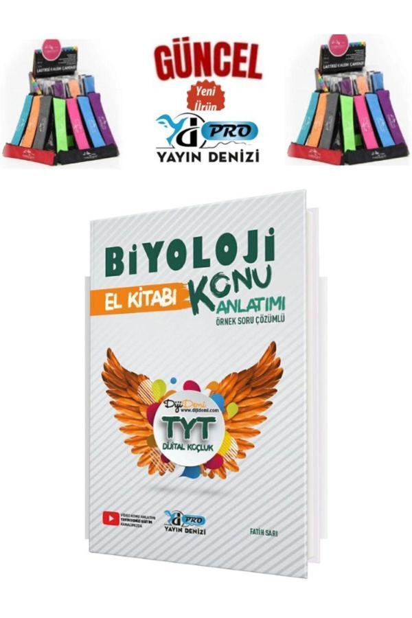 Güncel TYT Biyoloji Örnek Soru Çözümlü Konu Anlatım Pro El Kitabı+Kalemlik - Yayın Denizi Yayınları - Image 1