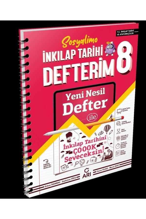 Arı 8. Sınıf Lgs Sosyalimo Inkılap Tarihi Defterim 2025  - Arı - Image 1
