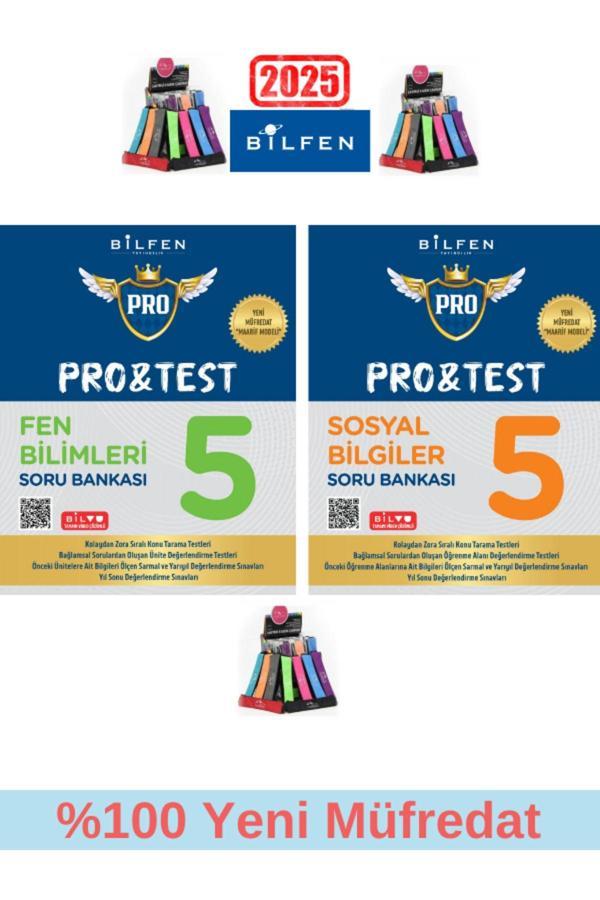 Güncel Protest 5.Sınıf %100 Yeni Müfredat Fen-Sosyal  Soru Bankası Seti+Kalemlik - Bilfen Yayınları - Image 1
