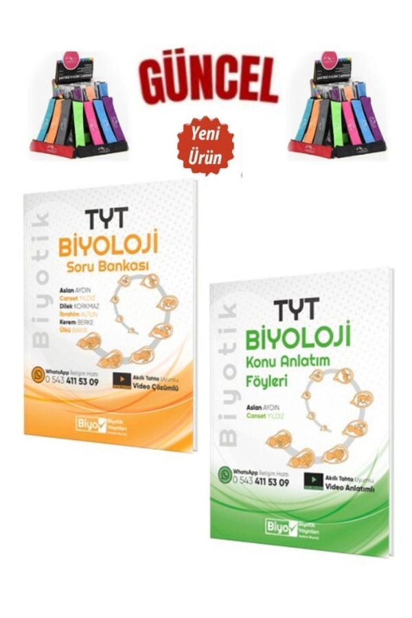 Tyt Biyoloji Video Konu Anlatımı+Tyt Biyoloji Soru Bankası Seti +Cambridge Kalemlik - Biyotik Yayınları - Image 1