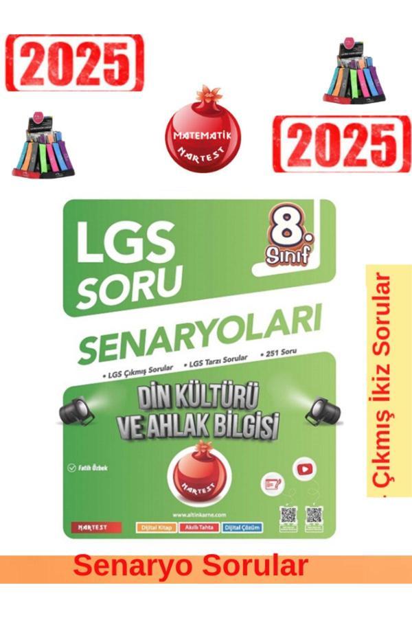 Nartest 2025 8. Sınıf Lgs Soru Senaryoları Din Kültürü Ve Ahlak Bilgisi+Kalemlik - Nartest Yayınevi - Image 1