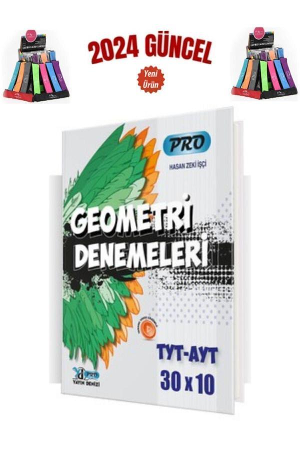 Güncel Tyt-Ayt Pro Geometri 30x10(300 Soru)Video Çözümlü Denemeleri+Kalemlik - Yayın Denizi Yayınları - Image 1