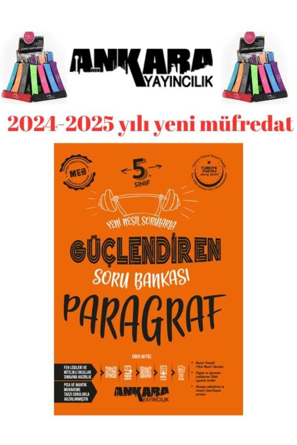 2025 5.Sınıf Paragraf %100 Yeni Müfredat Soru Bankası+Kalemlik - Ankara Yayıncılık - Image 1