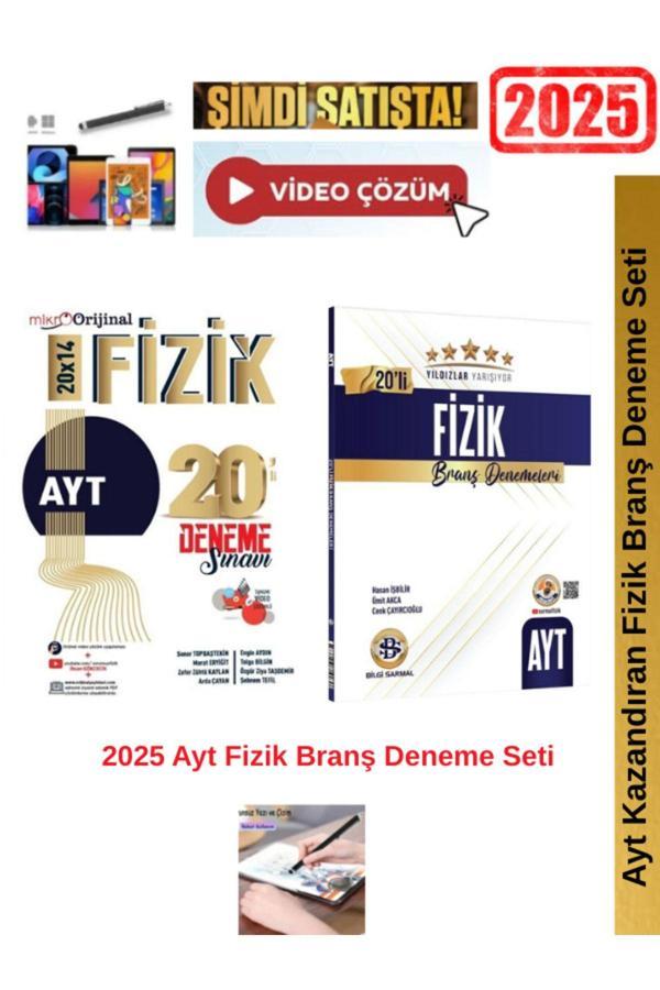 Mikro Orijinal Ayt Fizik 20x14 lü Deneme+Sarmal Yıldızlar Ayt Fizik 20 Lİ Deneme+ Android Kalem - Orijinal Yayınları - Image 1