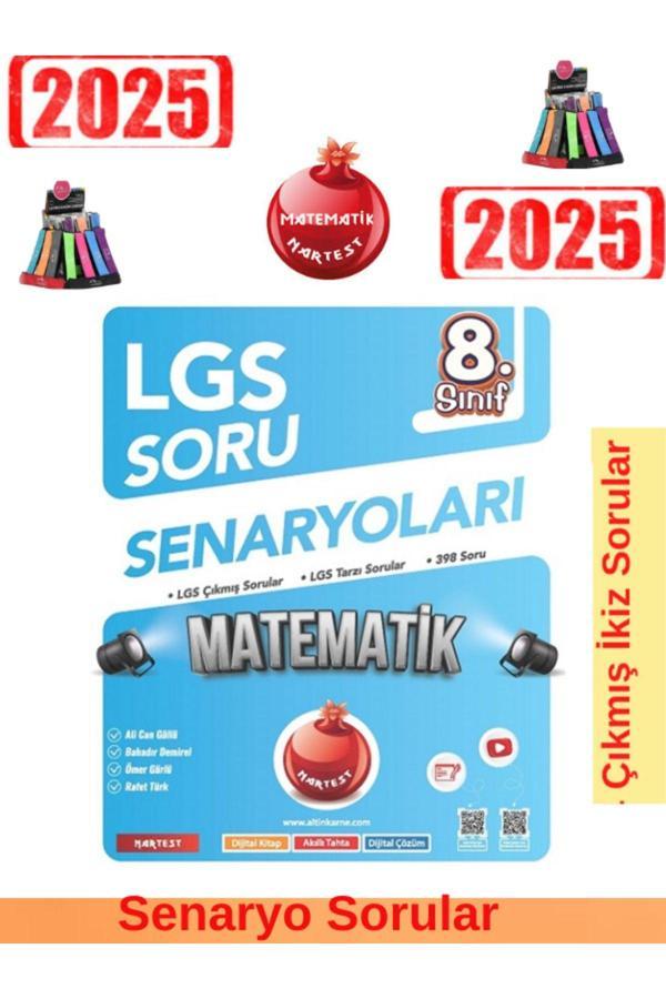 Ens Yayıncılık Nartest 2025 8. Sınıf Lgs Soru Senaryoları Matematik+Kalemlik - Ens Yayıncılık - Image 1