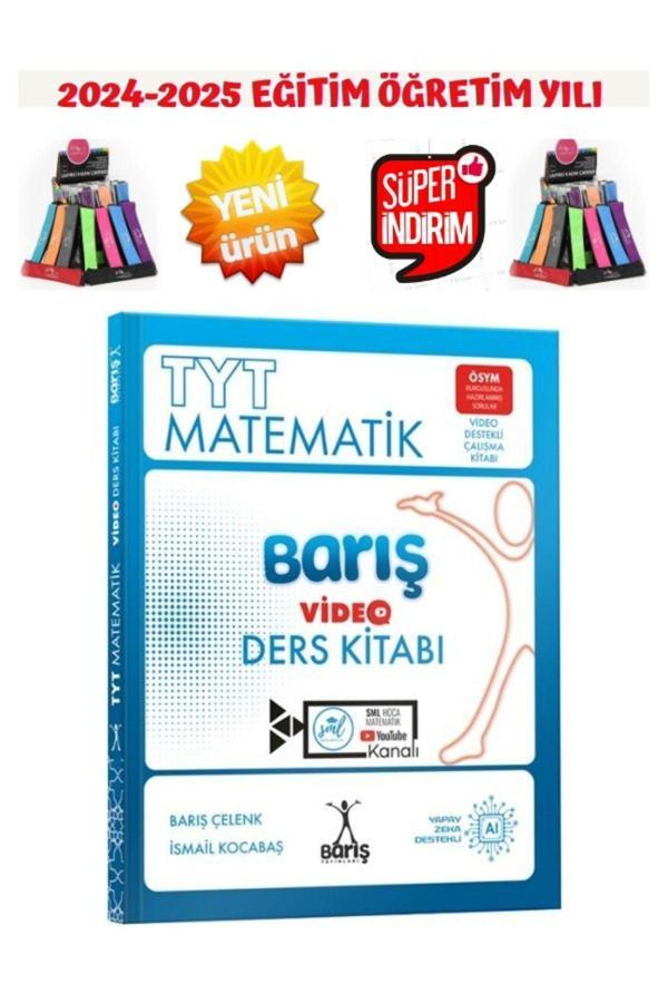 Barış Çelenk Güncel 2025 Tyt Matematik Video Ders Kitabı(Ösym Tarzında)+Kalemlik - Barış Çelenk - Image 1