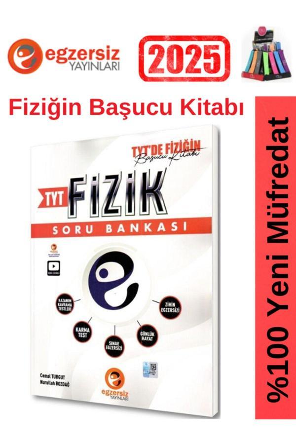2025 Eyted  Egzersiz Yayınları Tyt Fizik Video Çözümlü Soru Bankası+Kalemlik - Egzersiz Yayınları - Image 1