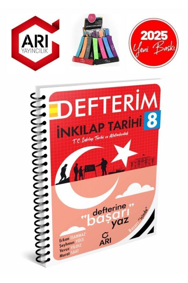 Arı 2025 8.SınıfLgs Hazırlık Inkilap Tarihi Konu Anlatımlı Defter+Kalemlik(Defterine Başarı Yaz) - Arı Yayıncılık - Image 1