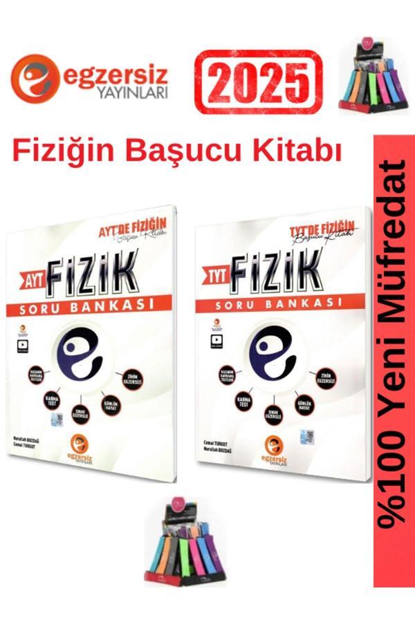 2025 Eyted  Egzersiz Yayınları Tyt-Ayt Fizik Video Çözümlü Soru Bankası+Kalemlik - Egzersiz Yayınları - Image 1