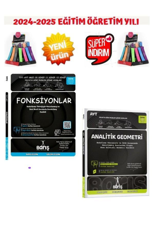 Barış Çelenk Güncel Fonksiyonlar+Ayt Analitik Geometri Konu Anlatımlı Fasikül Set+Kalemlik - Barış Çelenk - Image 1