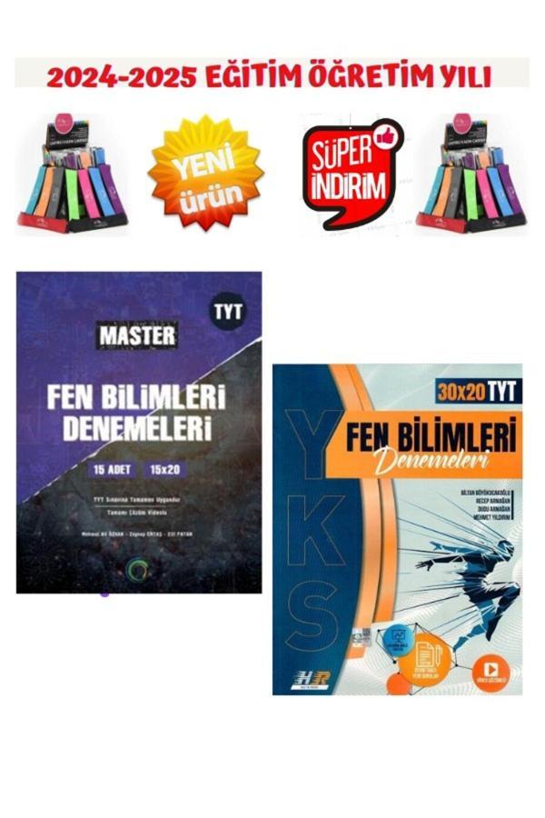 2025 Tyt Fen Bilimleri 30x20 deneme+Okyanus Master Tyt Fen 15x20 Deneme+Kalemlik - Hız ve Renk Yayınları - Image 1