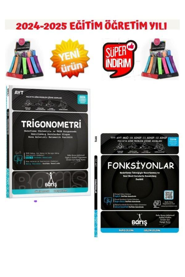 Barış Çelenk Güncel Ayt Trigonometri-Fonksiyonlar Konu Anlatımlı Fasikül (Ösym Tarzında)+Kalemlik - Barış Çelenk - Image 1