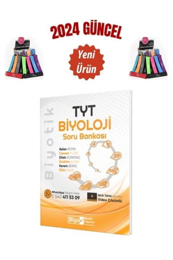 Güncel  TYT Biyoloji Biyotik Soru Bankası+Cambridge Kalemlik - Biyotik Yayınları - Image 1
