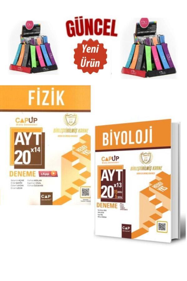 Çap Ayt Fizik-Biyoloji 40 Adet Deneme Seti(540Soru)+Cambridge Kalemlik - Çap Yayınları - Image 1