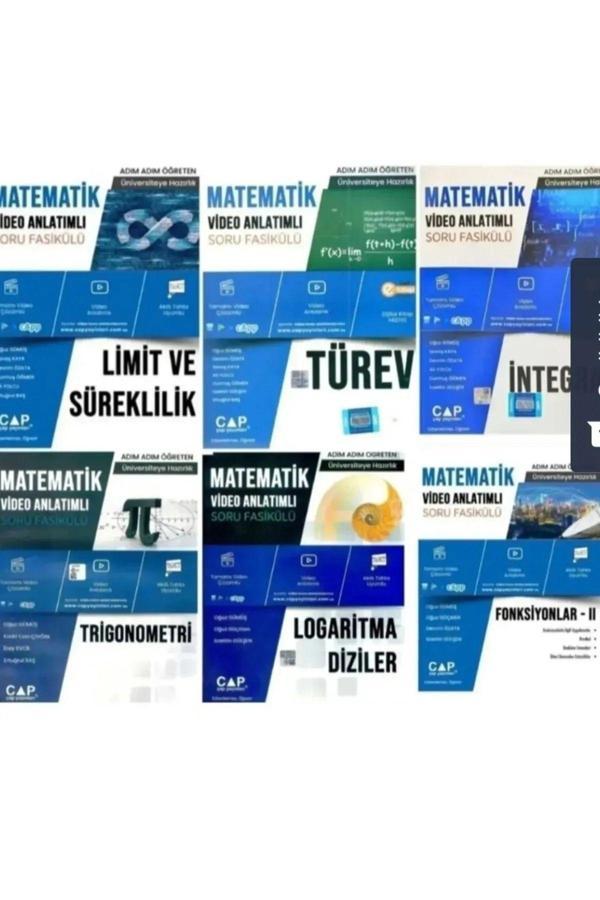 2024 Ayt Matematik Fasikül Seti 2024 (LİMİT TÜREV İNTEGRAL TRİGONOMETRİ LOGARİTMA FONKSİYONLAR 2024 - Bilgi Sarmal Yayınları - Image 1