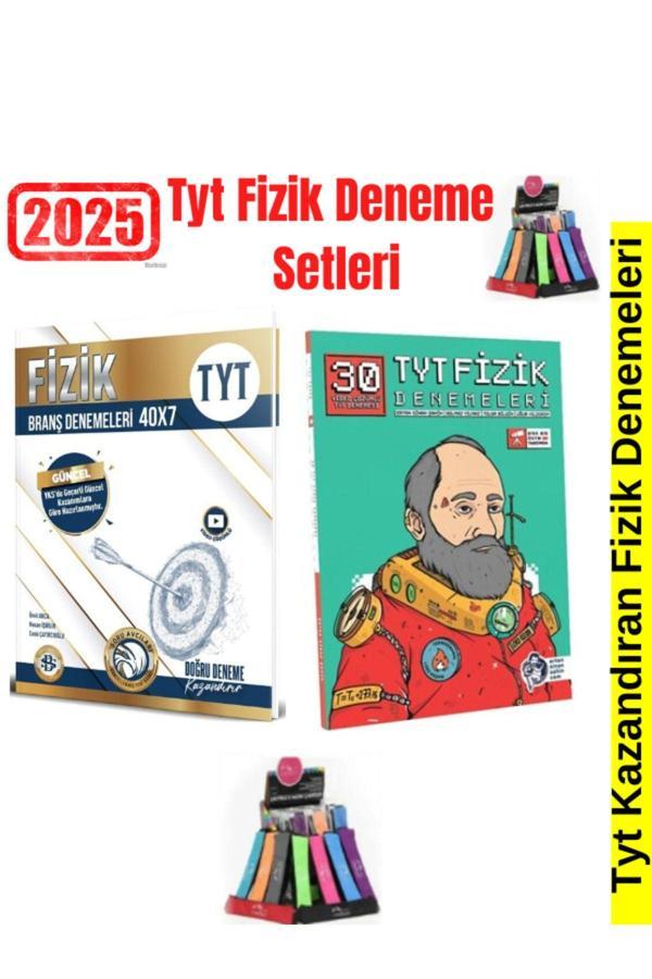 2025 Tyt Fizik 40 Adet Deneme+Ertan Sinan Şahin Tyt Fizik 30 Adet Deneme Seti+Kalemlik - Bilgi Sarmal Yayınları - Image 1