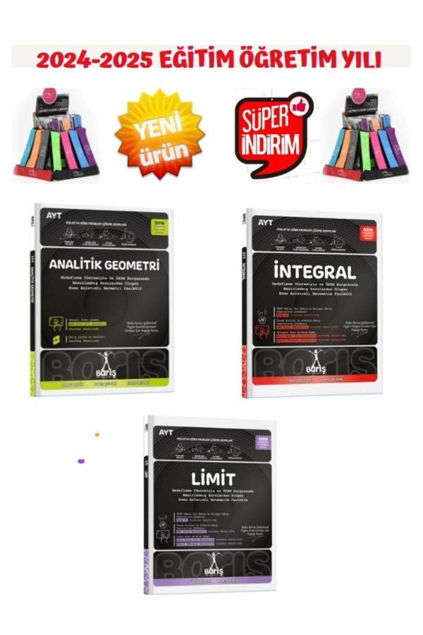 Barış Çelenk Güncel İntegral-Ayt Limit-Ayt Analitik Geometri Konu Anlatımlı Fasikül Set+Kalemlik - Barış Çelenk - Image 1