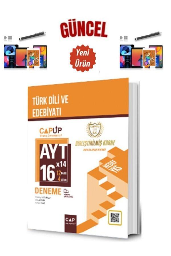 Çap 2024-2025 AYT Türk Dili ve Edebiyatı 16 X 24 Up Deneme+Kalem - Çap Yayınları - Image 1
