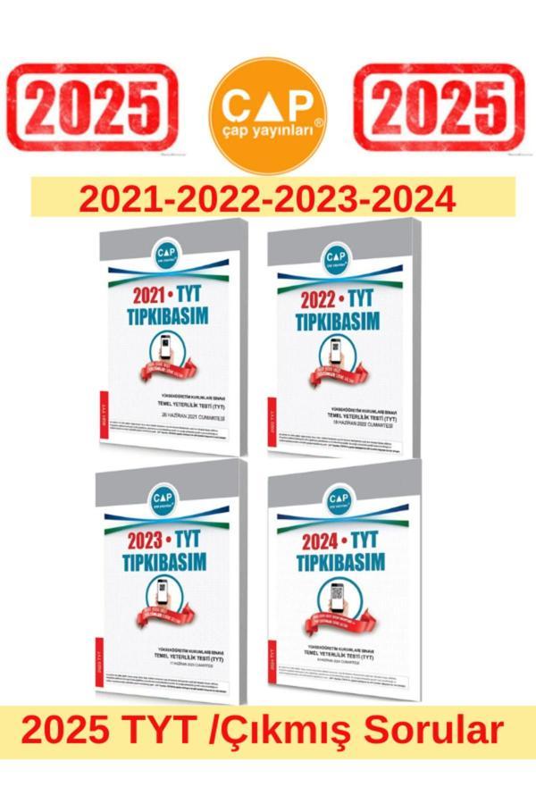 Ens Yayıncılık Çap Yayınları 2025 Tyt Sınavı 2021-2022-2023-2024 Tıpkı Basım Çıkmış Sorular - Ens Yayıncılık - Image 1