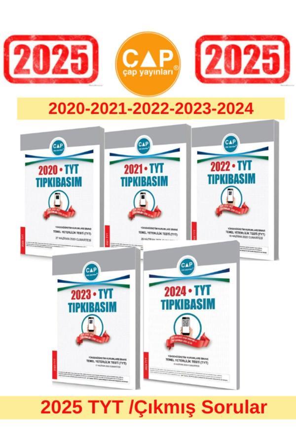 Çap Yayınları 2025 Tyt Sınavı 2020-2021-2022-2023-2024 Tıpkı Basım Çıkmış Sorular - Çap Yayınları - Image 1