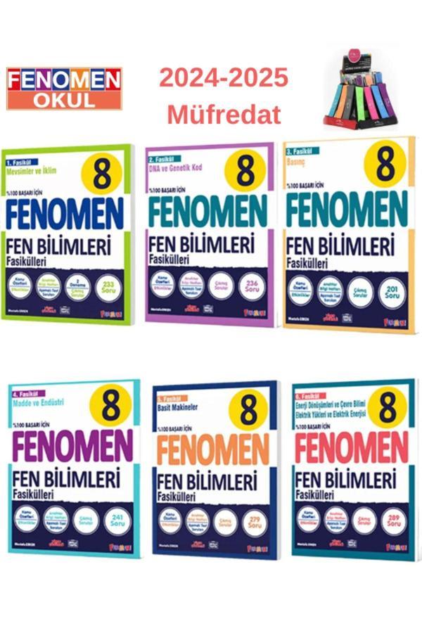 Fenomen 8. Sınıf Fen Bilimleri Fasikülleri ( 6 Fasikül ) - Fenomen Yayıncılık - Image 1