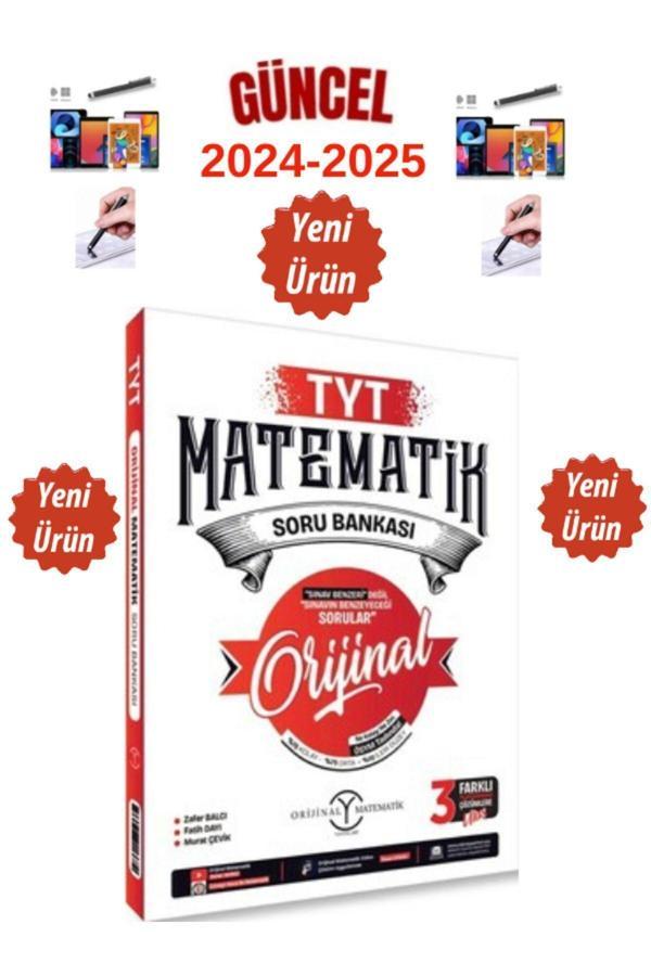 Güncel 2024-2025 Yeni Ürün Tyt Matematik Video Çözümlü Soru Bankası+Dokunmatik Kalem - Orijinal Yayınları - Image 1