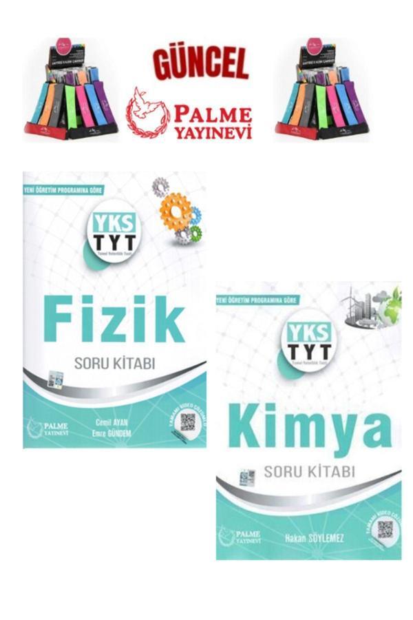 Güncel Tyt Fizik-Kimya Yeni Müfredat Soru Bankası Seti+Kalemlik - Palme Yayınları - Image 1