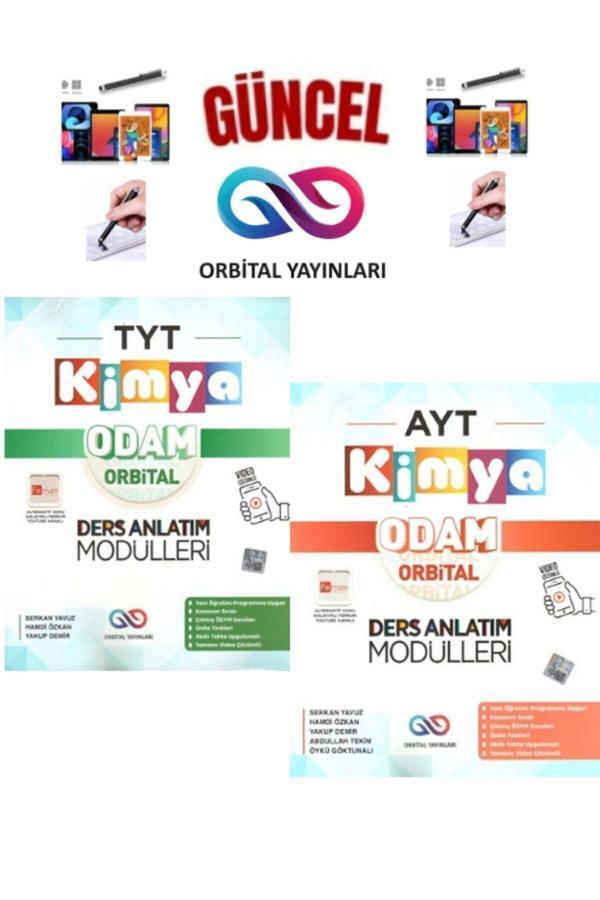 Güncel 2025 TYT-AYT Orbital Kimya Odam Orbital Video Ders Anlatım Modülleri Seti+Kalem - Orbital yayınları - Image 1