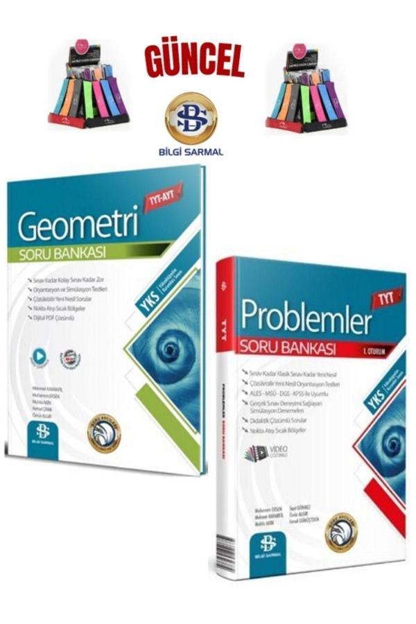 Güncel(2025)Tyt-Ayt Geometri -Problem Video Çözümlü Soru Bankası Seti+Kalemlik - Bilgi Sarmal Yayınları - Image 1