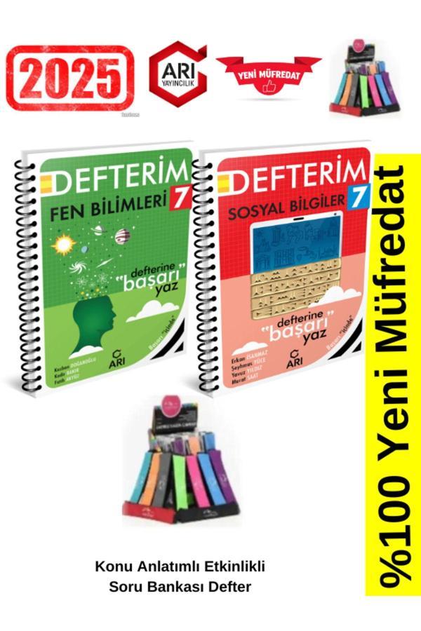 Arı Yayınları 2025 7.Sınıf Fen-Sosyal Bilgiler  Konu Anlatımlı Etkinlik Soru Bankası+Kalemlik - Arı Yayıncılık - Image 1