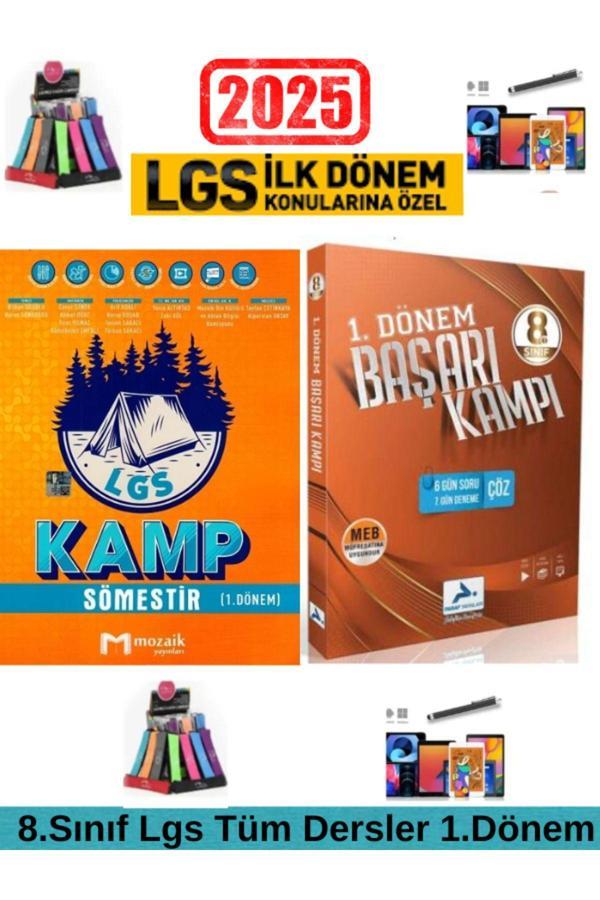 Mozaik 8.Sınıf Lgs 1.Dönem Tüm Dersler Soru +Paraf Yayınları 1.Dönem Başarı Kamp(6günÇöz5Deneme) - Mozaik Yayınları - Image 1