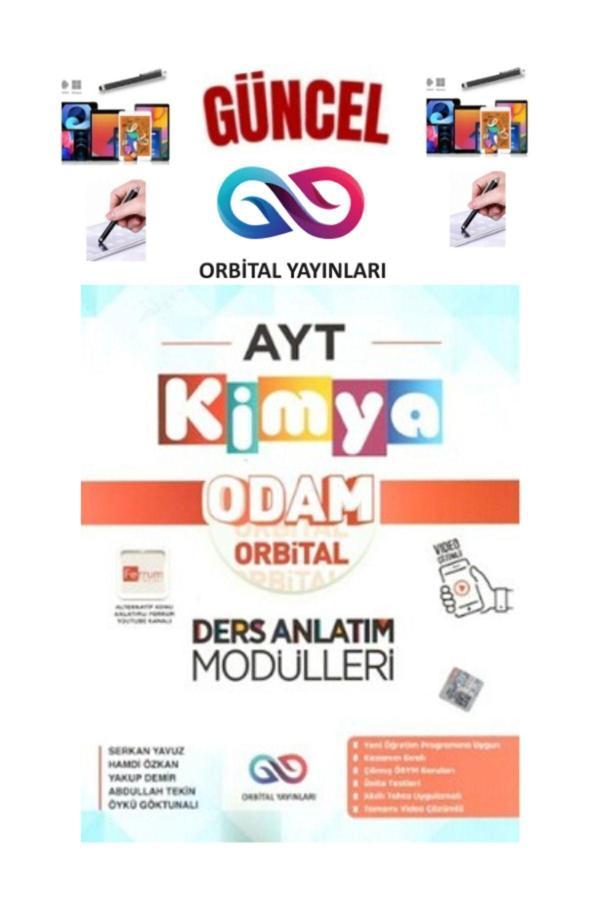 Güncel 2025 AYT Odam Orbital Kimya Orbital Video Ders Anlatım Modülleri+Kalem - Orbital yayınları - Image 1