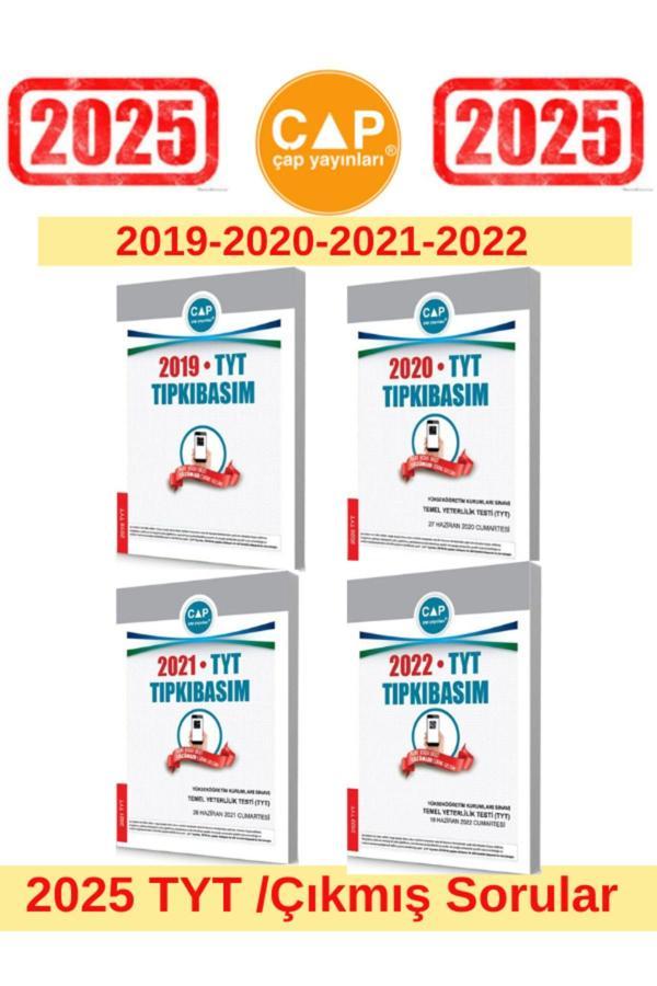 Çap Yayınları 2025 Tyt Sınavı 2019-2020-2021-2022 Tıpkı Basım Çıkmış Sorular - Çap Yayınları - Image 1