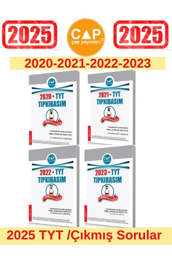 Çap Yayınları 2025 Tyt Sınavı 2020-2021-2022-2023 Tıpkı Basım Çıkmış Sorular - Çap Yayınları - Image 1