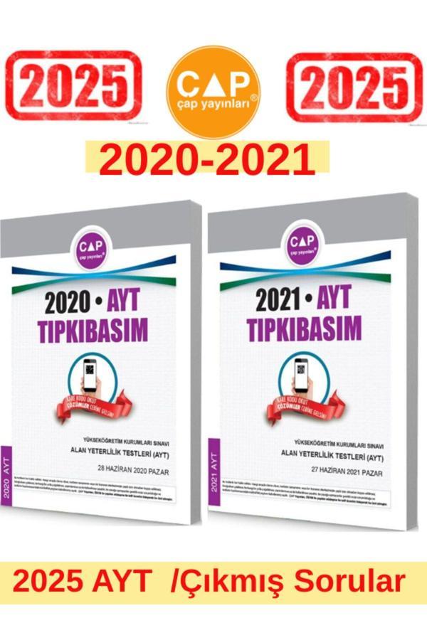 Çap Yayınları 2025 Ayt Sınavı 2020-2021 Tıpkı Basım Çıkmış Sorular - Çap Yayınları - Image 1