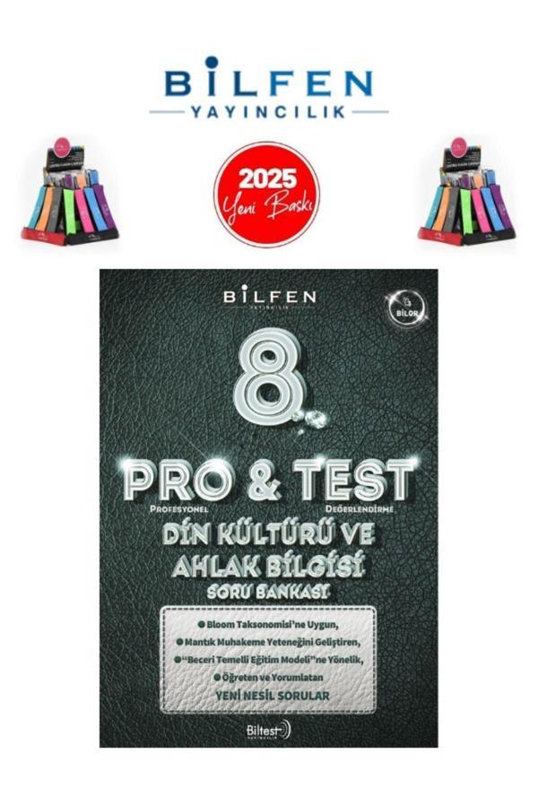 2025 8.Sınıf Lgs Hazırlık Protest Din Kültürü Soru Bankası+Cambridge Kalemlik - Bilfen Yayınları - Image 1