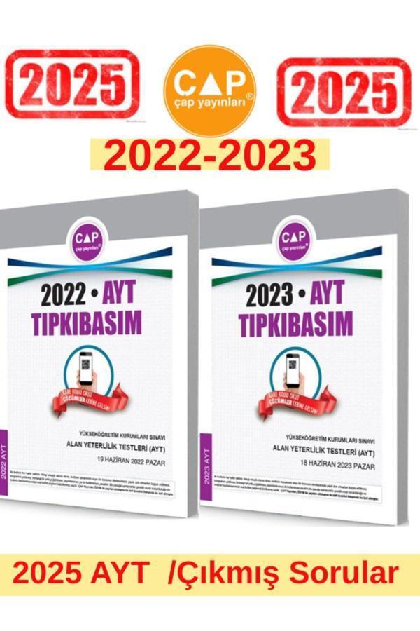 Çap Yayınları 2025 Ayt Sınavı 2022-2023 Tıpkı Basım Çıkmış Sorular - Çap Yayınları - Image 1
