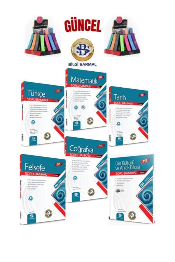 Güncel 2025 Tyt Süper Eşit Ağırlık (T-M-T-C-F-D)6 Kitap Soru Bankası+Cambridge Kalemlik - Bilgi Sarmal Yayınları - Image 1